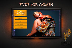 Image Display Of Our "e'Vue For Women" Web Design