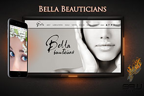 Image Display Of Our "Model Bella Fosci" Web Design
