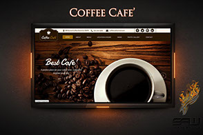 Image Display Of Our "Best Cafe'" Coffee Web Design