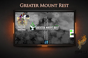 Image Display Of Our "Greater Mount Rest Baptist Church" Web Design