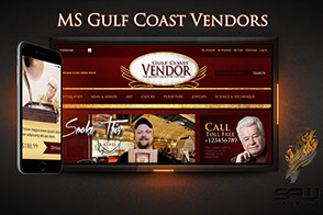 Image Display Of Our "MS Gulf Coast Vendors" Web Design